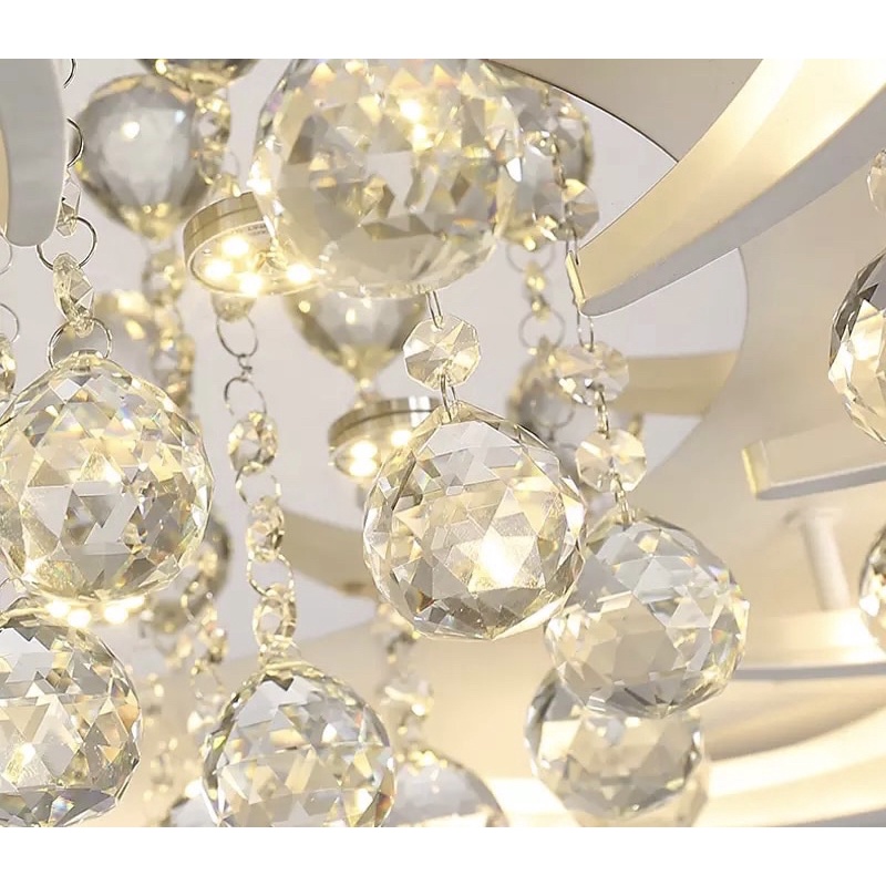 Đèn ốp trần pha lê hình đám mây HAPOVA DIJIS 2881