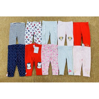 Set 3 quần legging lót lông cho bé