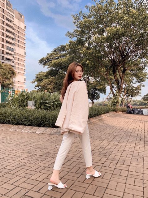 Quần WONDER HOUSE baggy ống ôm