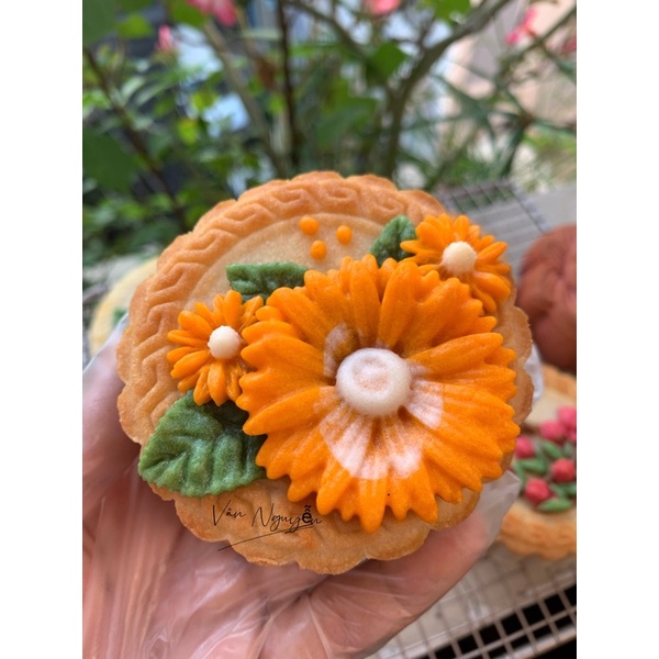 Bánh Trung Thu Hiện Đại Hoa Nổi