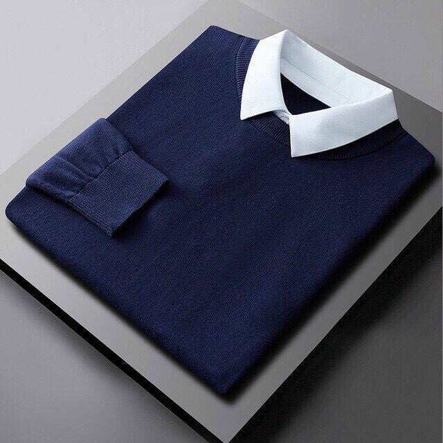 Áo Len Nam Cổ Tròn - Chất Len Mềm Mịn, Dày Dặn - Nhiều Màu Phù Hợp Mọi Độ Tuổi | BigBuy360 - bigbuy360.vn