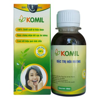 Komil - Giúp giảm hôi miệng, hơi thở thơm mát Giúp bạn tự tin trước đám đông