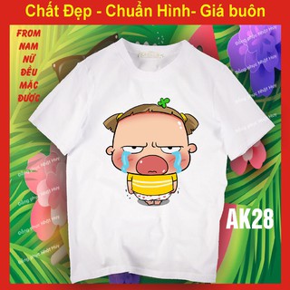 áo phông quỳnh aka đẹp AK 28,chất đẹp, bao đôi trả, thun, icoi facebook,biểu cảm