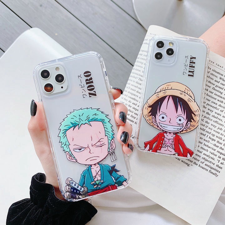 Ốp điện thoại họa tiết nhân vật Luffy/Sauron hoạt hình One Piece cho IPHONE 11 PRO MAX 7 8 PLUS 6S IX XR XS MAX 12/13 pro max 13mini