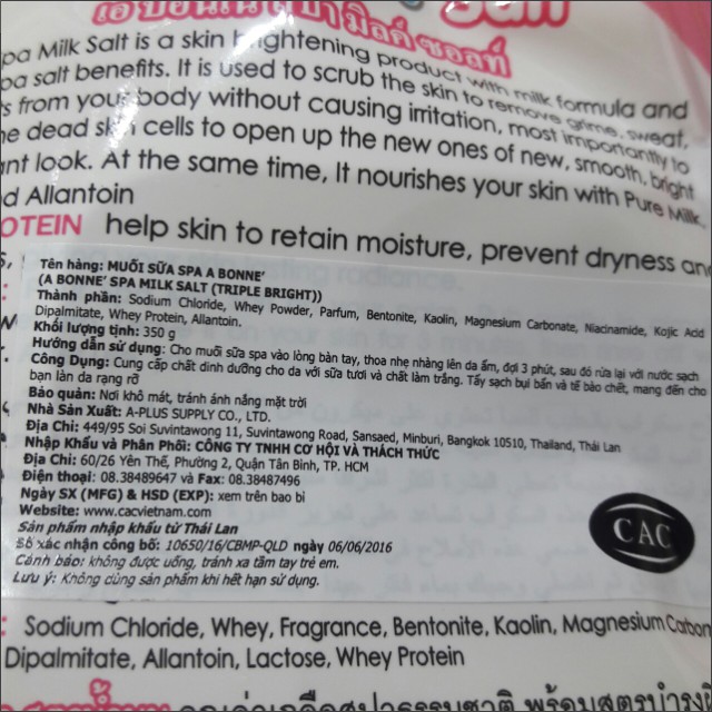 Muối Sữa Spa A Bonne 350g (Có Vòi) | BigBuy360 - bigbuy360.vn