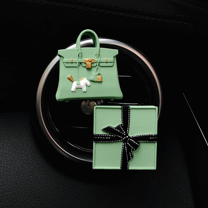 Internet Celebrity Auto Perfume Car Air Conditioning Outlet Aromatherapy Goddess Style Car Interior Decoration Decoration Supplies Fragrant Stone Female car accessories 01Qh