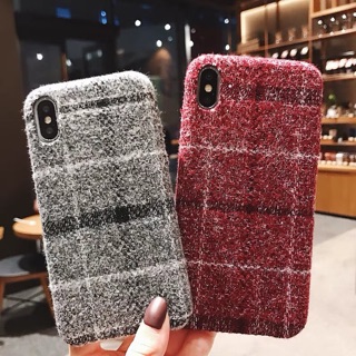 Ốp lưng iphone vải dạ 4 màu HOT TREND