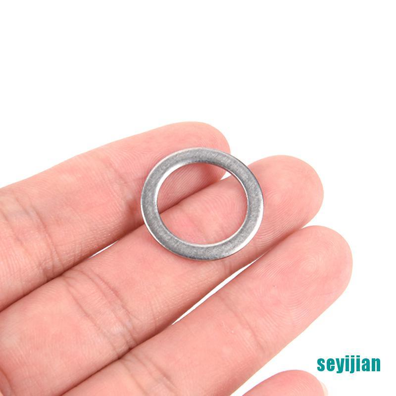 Set 10 Vòng Đệm Bằng Thép Không Gỉ Dành Cho Bàn Đạp Xe Đạp