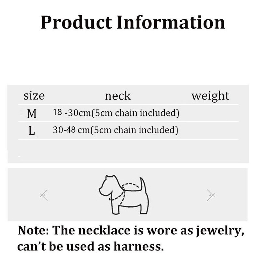 Vòng tay chuỗi hạt ngọc trai giả đính chuông dễ thương cho thú cưng