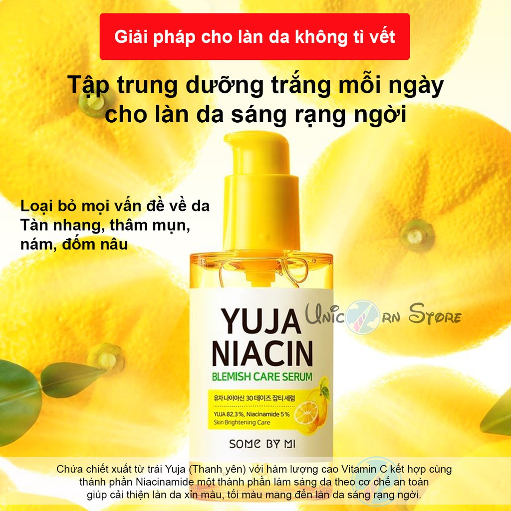 Tinh Chất Dưỡng Da Yuja Niacin Blemish Care Serum 50ml