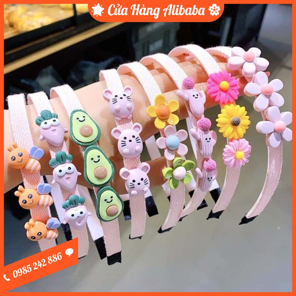 Bờm Tóc Hoa Quả Cute Siêu Xinh Cho Bé