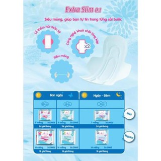 Băng vệ sinh Elis Extra Slim 30cm 14 miếng combo 2 gói