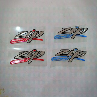 Tem nổi xe piago ZIP màu đỏ - A262