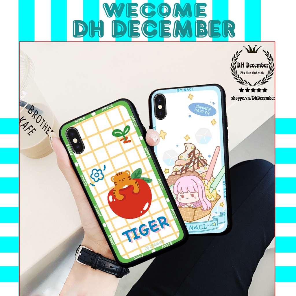 Ốp lưng IPHONE X / XS / XS MAX  in hình 3D gấu mới nhất - sang - chảnh - ĐẸP- BỀN