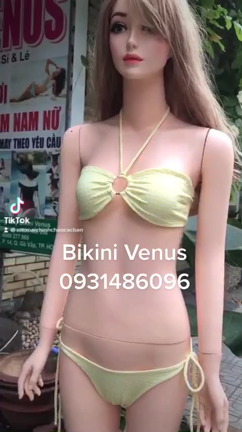 [CAO CẤP ]Bikini áo tắm 2mảnh cara vàng khoen ngực | BigBuy360 - bigbuy360.vn