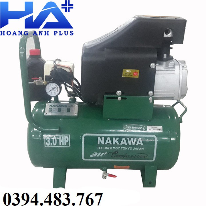 Máy Nén Khí Có Dầu Liền Trục Nakawa NK-4230 30L