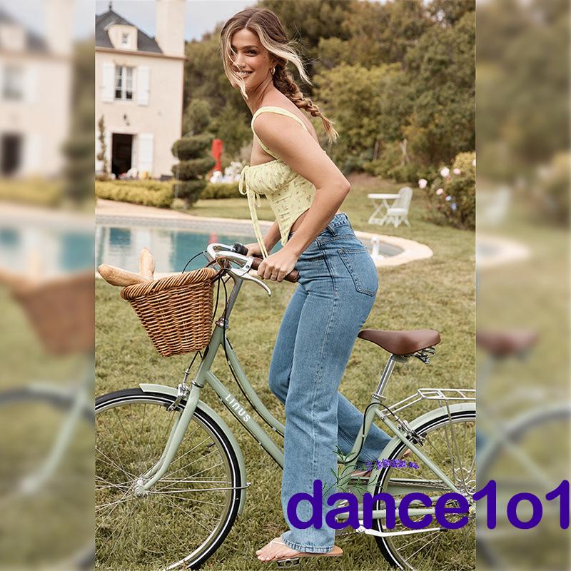 Áo Lửng Hai Dây Họa Tiết Hoa Gợi Cảm Cho Nữ