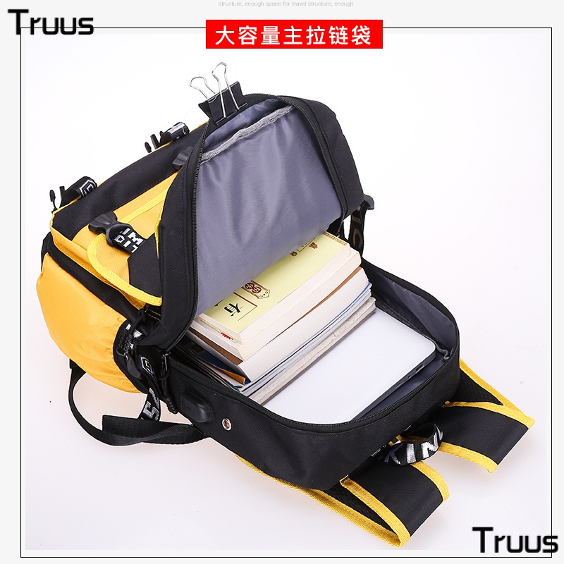 Ba Lô Đi Học Siêu Nhẹ In Họa Tiết Hoạt Hình Pikachu Dễ Thương Thời Trang Cho Bé Trai Và Gái M8TI