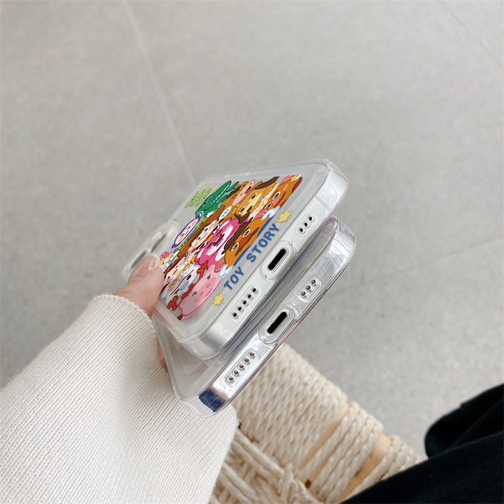 DISNEY Ốp Điện Thoại Chống Sốc Hoạt Hình Toy Story Cho iPhone 11 13 12 X XS Pro Max XR 12 13