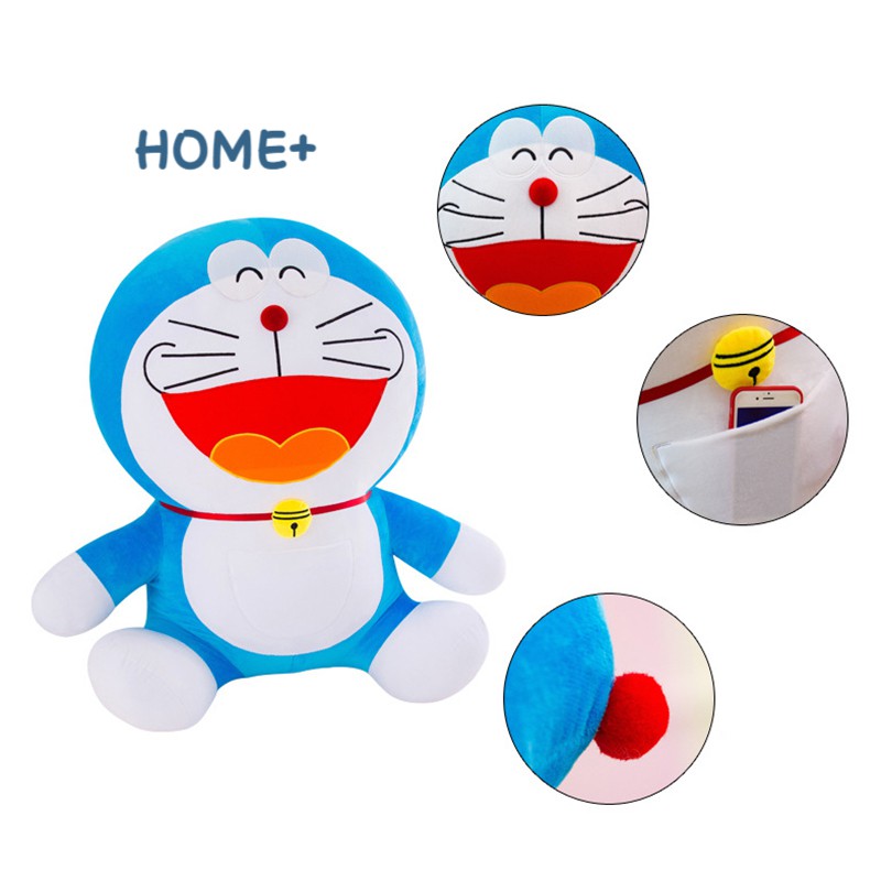 Mèo Máy Doraemon Nhồi Bông Đáng Yêu