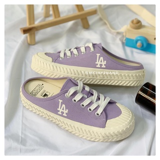 Giày thể thao sneaker mlb mule đạp gót playball origin authentic