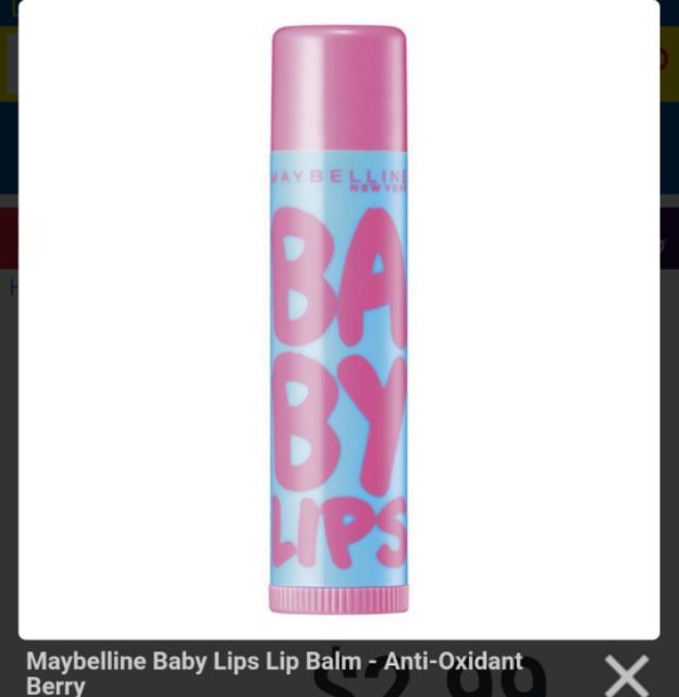 Son dưỡng Maybelline Baby Lips