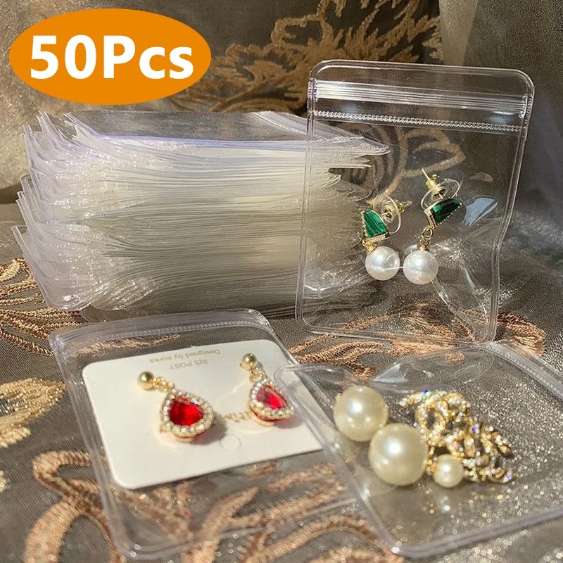 Túi Nhựa Trong Suốt 240 Ngăn Đựng Trang Sức Chống Oxy Hóa