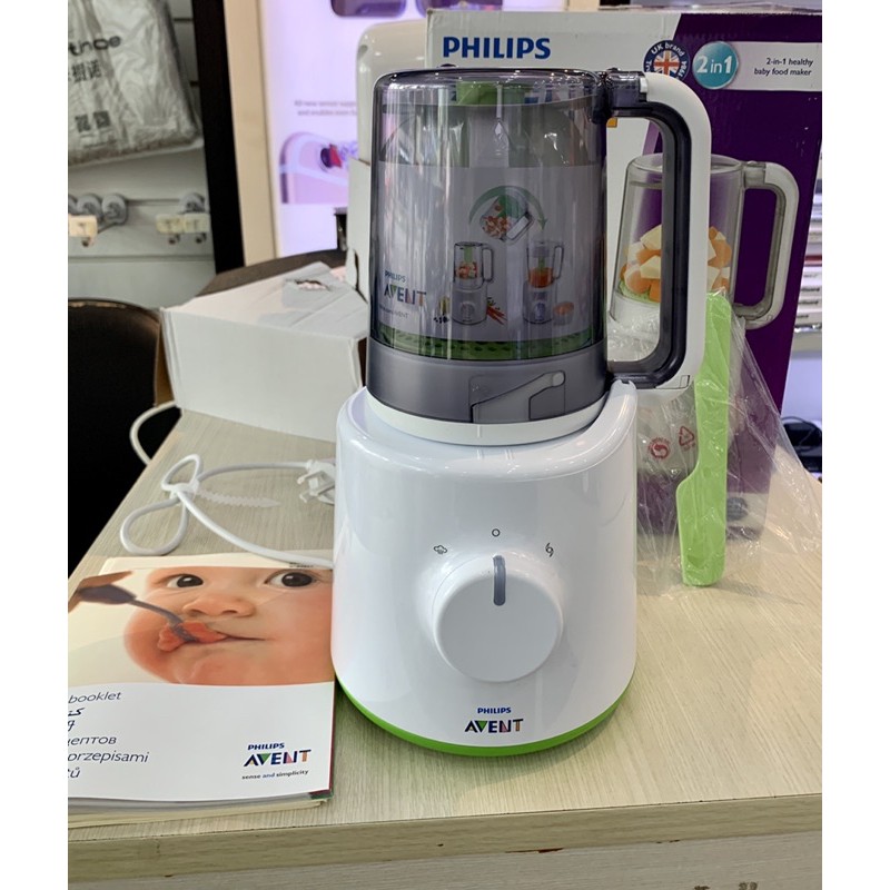 MÁY HẤP VÀ XAY THỨC ĂN PHILIPS AVENT 2in1