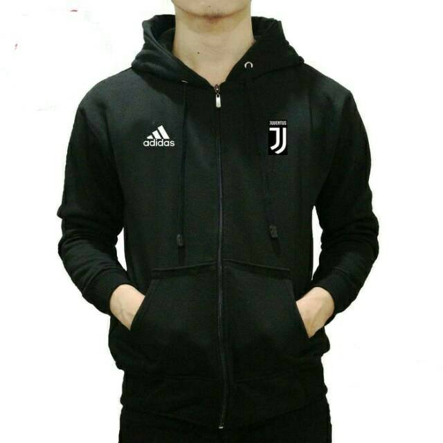 Áo khoác ZIPPER ZNE Juvenus 2017/2018 Size M / L / XL / XXL / 3XL/4XL/5XL màu đen/xám