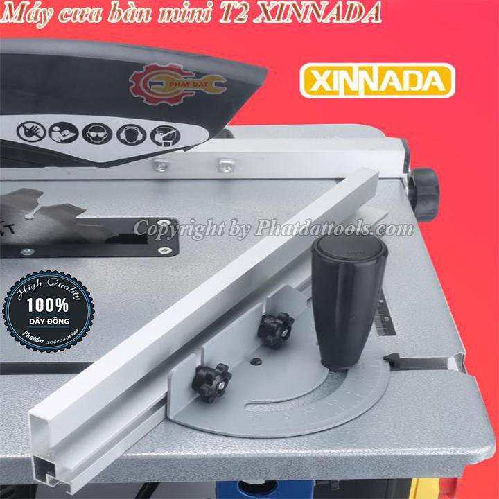 Máy cưa bàn trượt mini XINNADA T2-Hàng nội địa chính hãng-Công suất khủng 1800W-Bảo hành Toàn Quốc 6 tháng