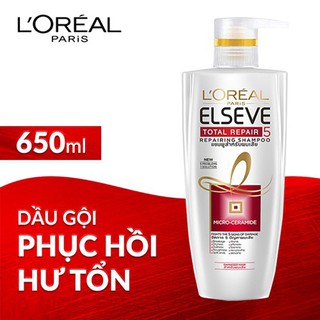 L'OREAL - DẦU GỘI CHĂM SÓC TÓC HƯ TỔN TOTAL REPAIR 650ML