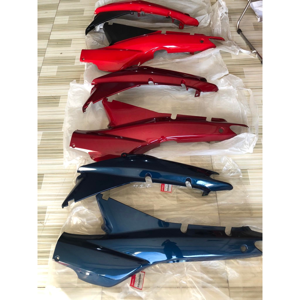 ỐP SƯỜN  WAVE APHA MÀU XANH NHỚT CHÍNH HÃNG HONDA