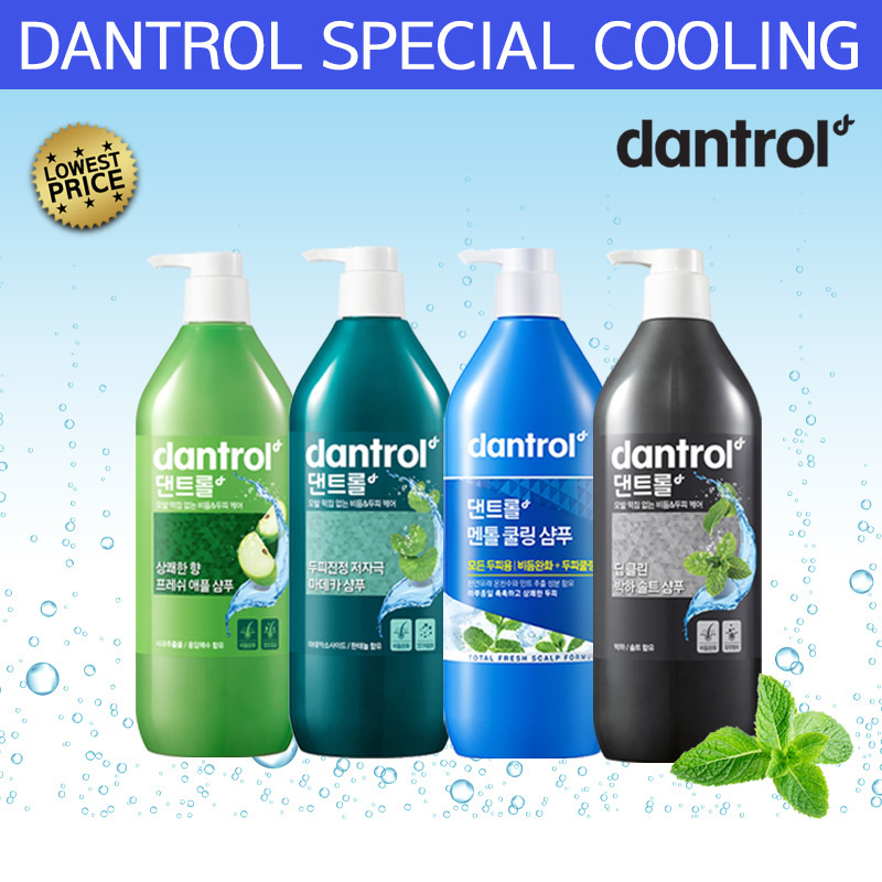 Dầu gội tinh chất hoa quả sạch da đầu Dantrol Shampoo Hàn Quốc 820ml