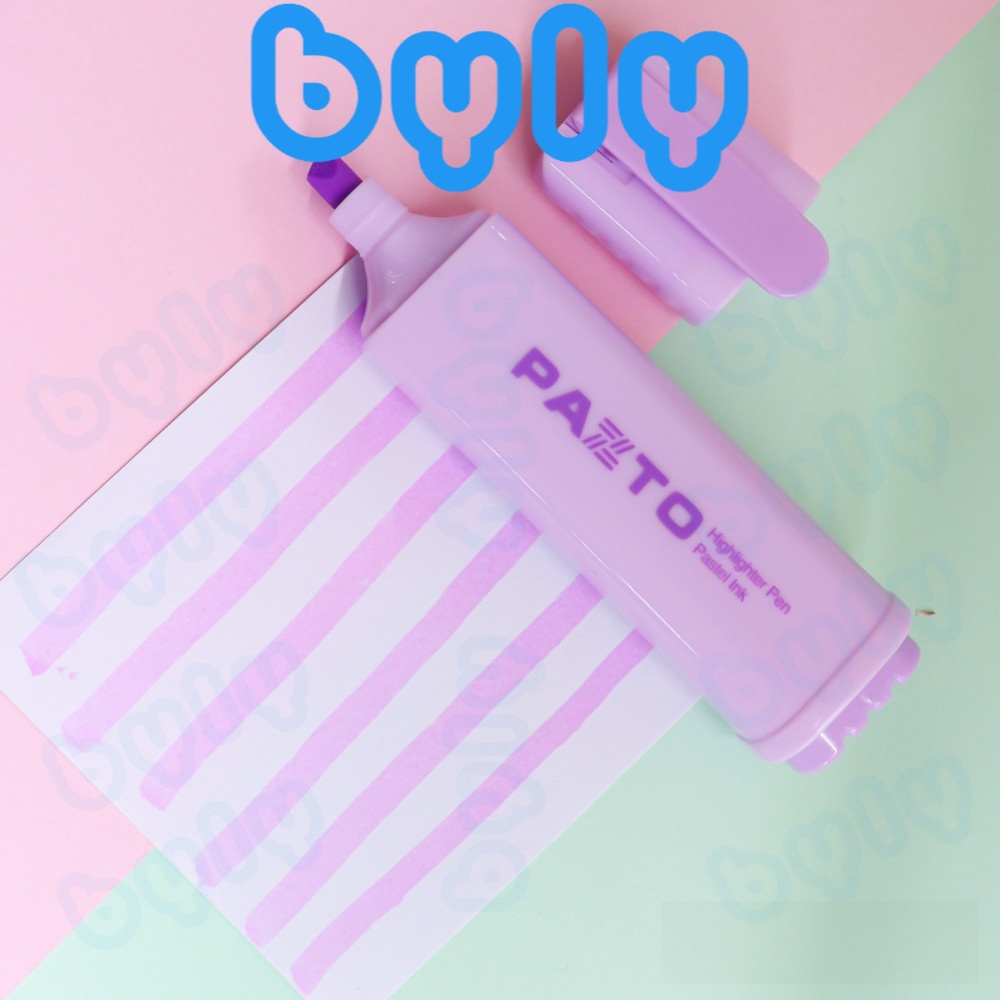 Bút dạ quang cây lớn màu pastel FO-HL009 𝑻𝒉𝒊𝒆̂𝒏 𝑳𝒐𝒏𝒈 - ByLy Store