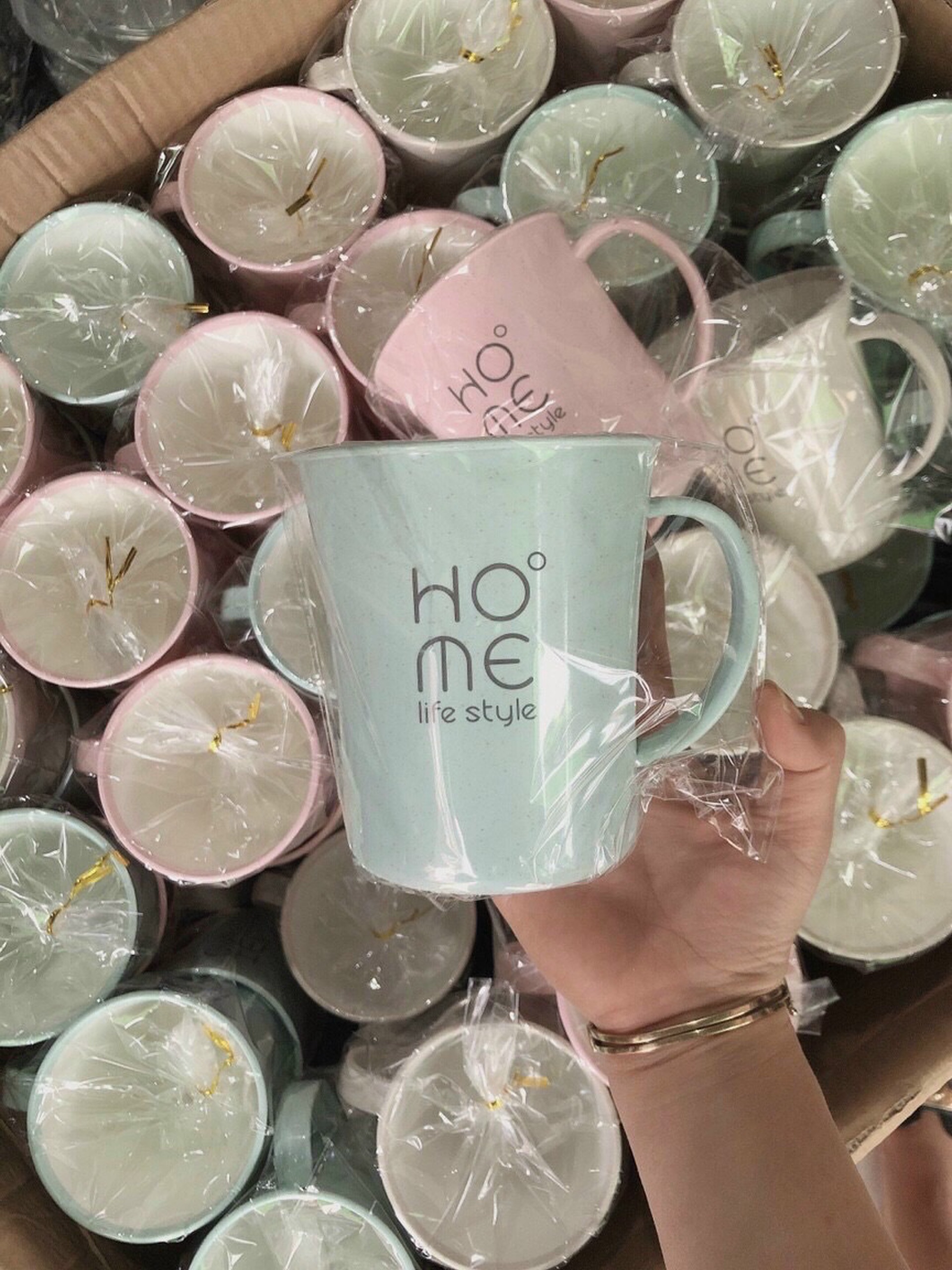 Cốc uống nước Lúa Mạch 330ml nhiều hoạ tiết | BigBuy360 - bigbuy360.vn