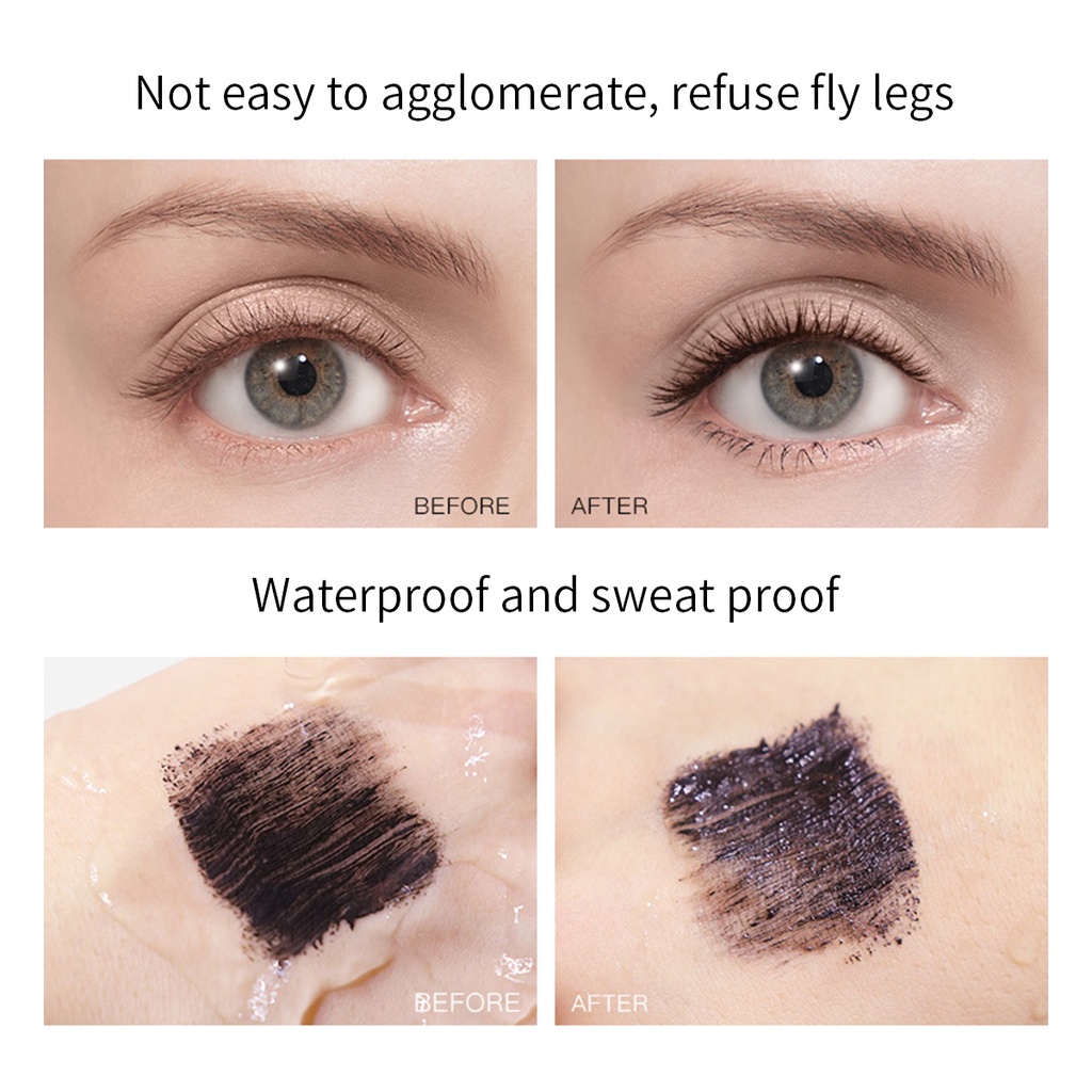 [Hàng mới về] Mascara Sheloves Chống Thấm Nước Và Mồ Hôi Uốn Cong Lông Mi