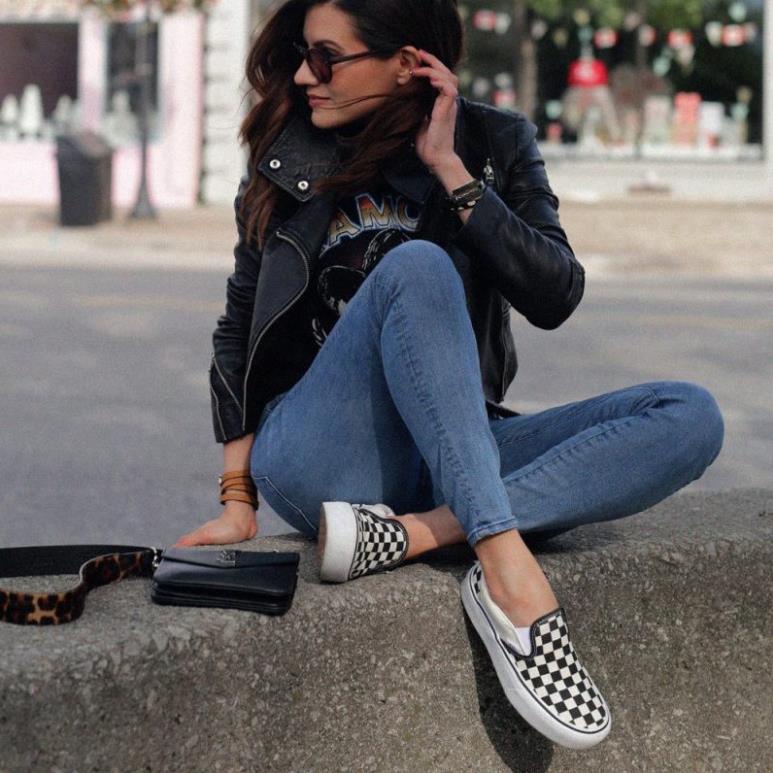 (langgiay) Giày VANS CARO Lười Trẻ Trung Nam Nữ Full Box Bill | BigBuy360 - bigbuy360.vn