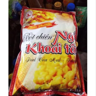 1kg Bột Chiên Ngô Khoai Tuấn Phương