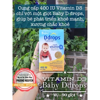 Ddrops BaBy (90 giọt)
