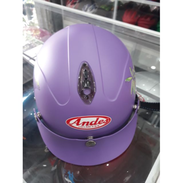 Nón bảo hiểm Andes trẻ em tem nhám