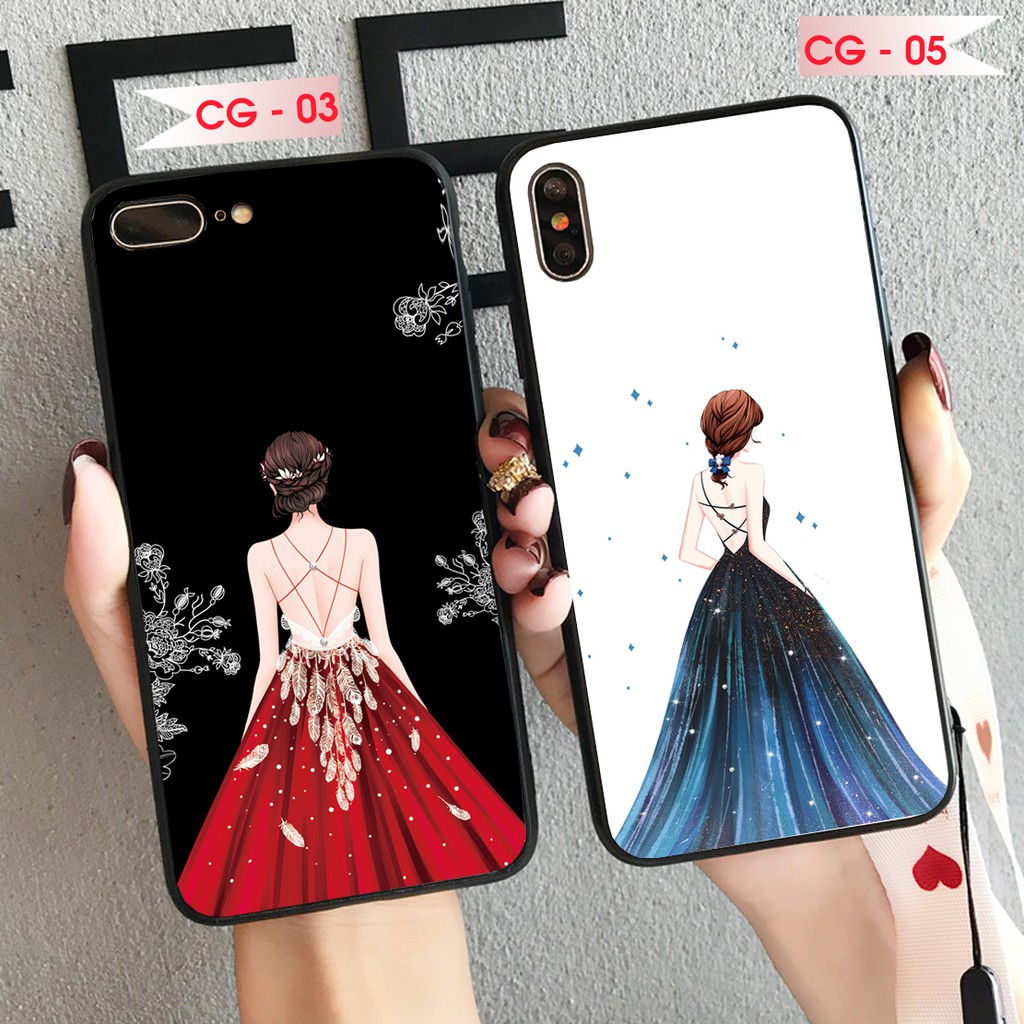 [Mã ELORDER5 giảm 10K đơn 20K] Ốp lưng điện thoại Iphone in hình " Phía sau một cô gái "