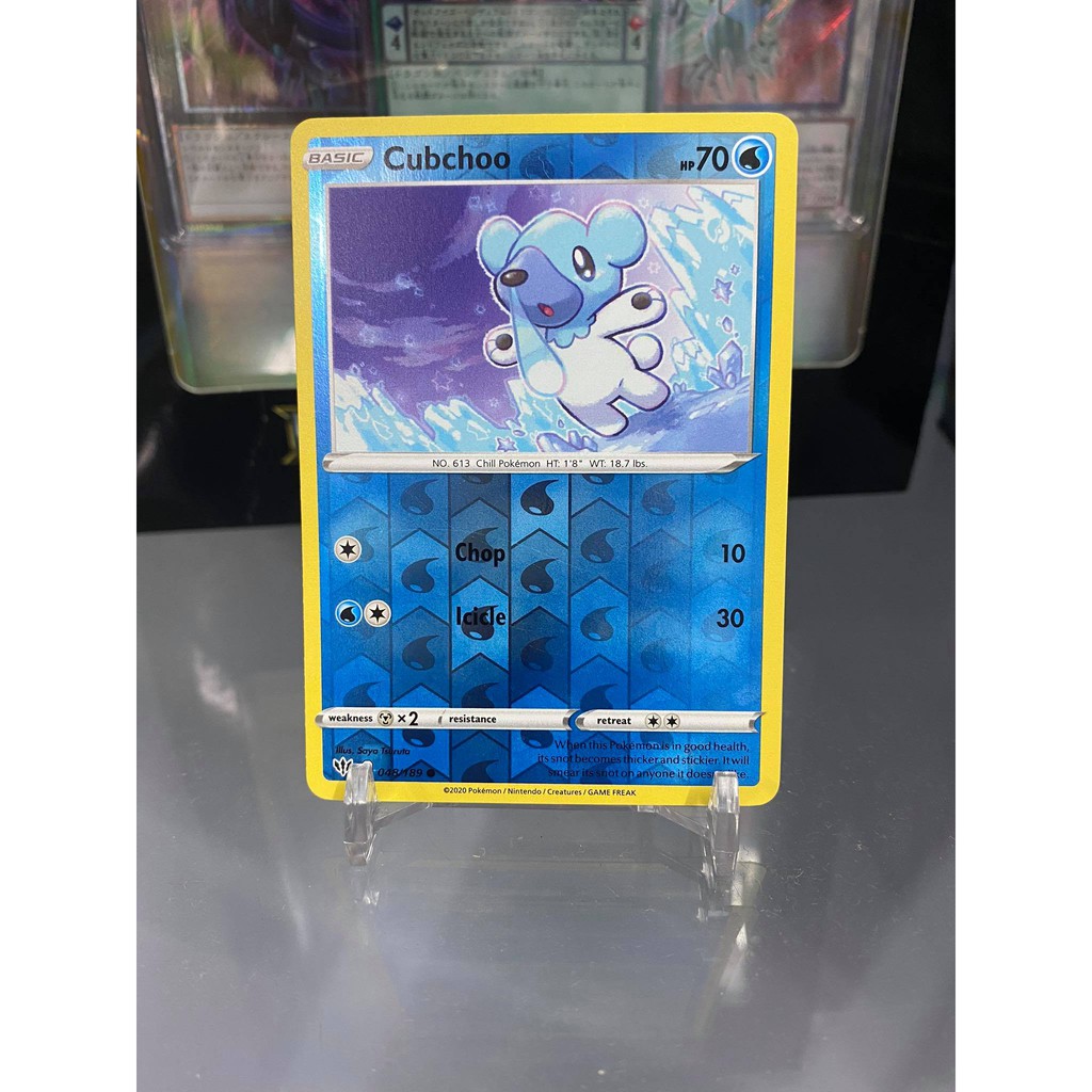 [ Dưa Hấu Yugioh ] Lá bài thẻ bài Pokemon Cubchoo