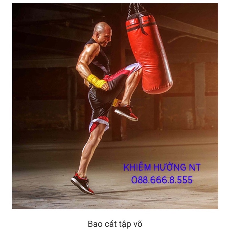 Bao Cát “Dây Xích” Nhồi Sẵn Đấm Boxing 6T-1M2