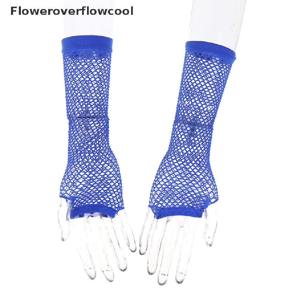 Găng Tay Lưới Hở Ngón Phong Cách Punk Cho Nữ