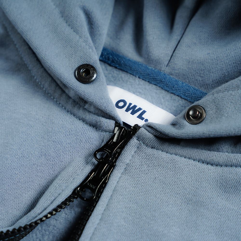 OWL BRAND®  ÁO KHOÁC NỈ CÓ NÓN KHÓA KÉO - FULLZIP HOODIE - OWL300321 | BigBuy360 - bigbuy360.vn