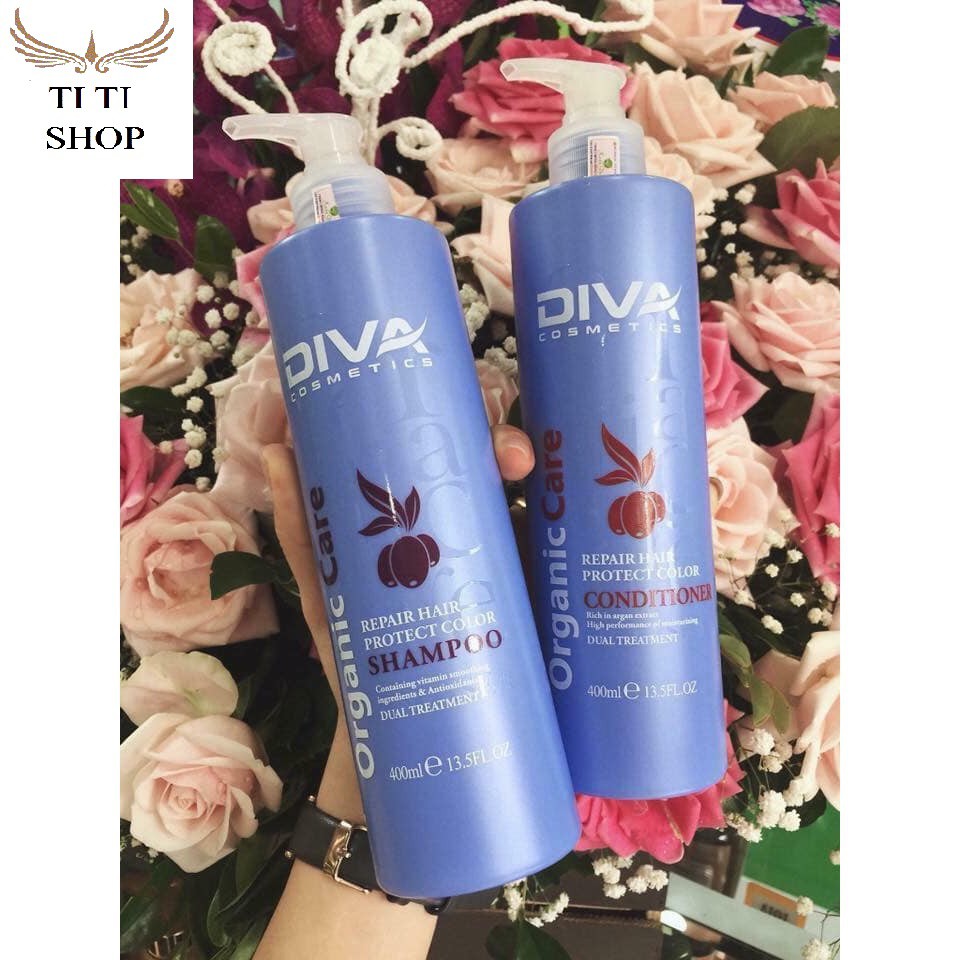 Dầu gội xả DiVa phục hồi tóc hư tổn cấp độ3 - hàng chính hãng | BigBuy360 - bigbuy360.vn
