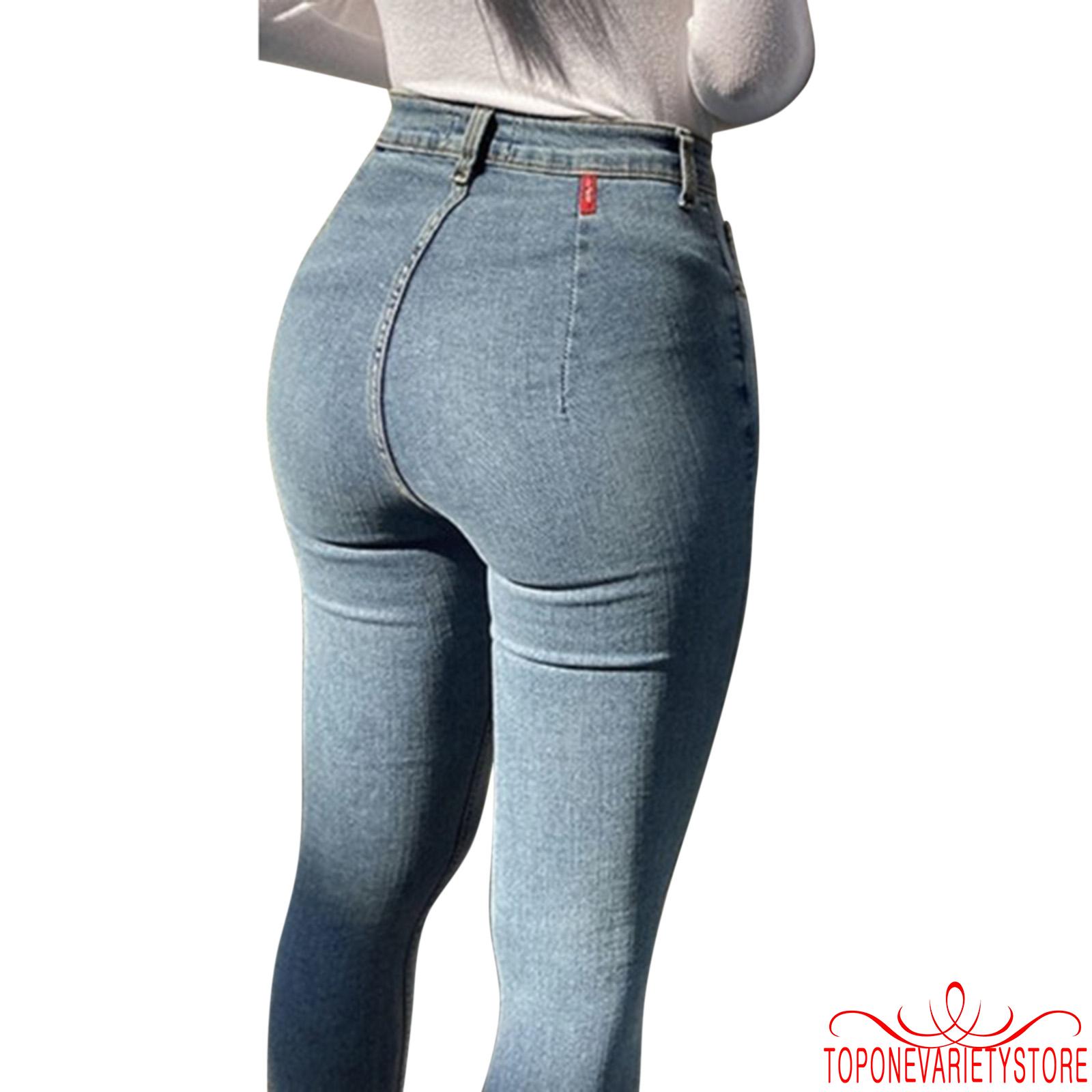 Quần Jeans Dài Lưng Cao Thời Trang Cho Nữ | BigBuy360 - bigbuy360.vn