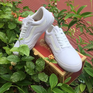 🔥Giày Màu Trắng Old Skool hàng đẹp [FULL BOX]