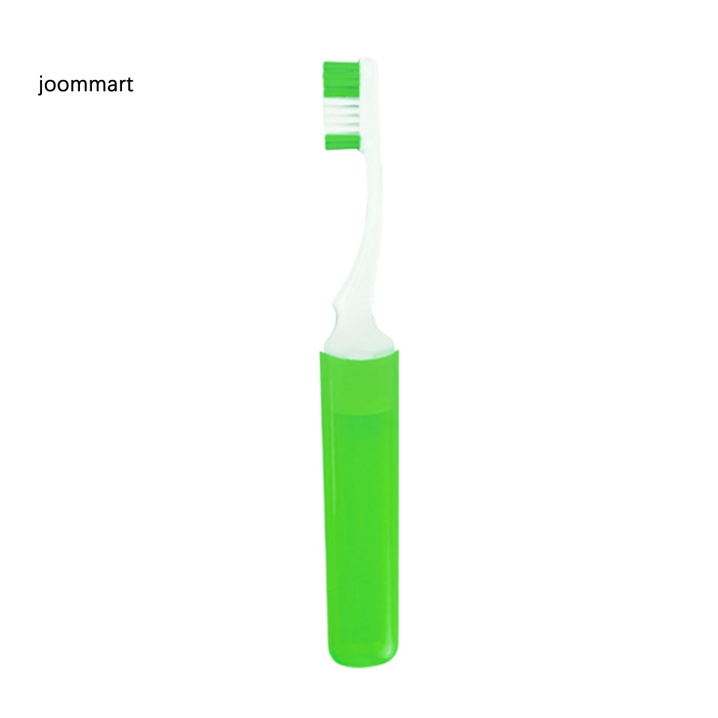 Bàn Chải Đánh Răng Mini Không Mùi Có Thể Gấp Lại Kèm Bàn Chải Ultra-Fine Cho Cắm Trại