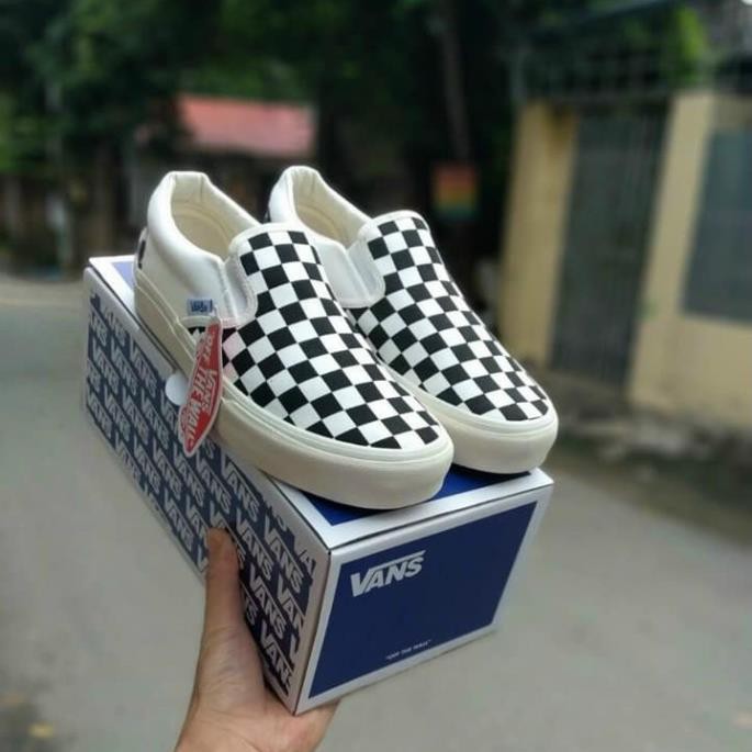 [Xả Lớn] ✨GIÀY LƯỜI VAN CARO ✨ GIÀY NAM NỮ HÀNG ĐẸP ✨FULL SIZE 36-43 | BigBuy360 - bigbuy360.vn